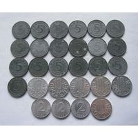 Австрия 28 монет
