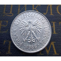 1 злотый 1986 Польша #09