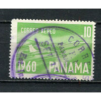 Панама - 1960 - Авиация 0,10B - [Mi.581] - 1 марка. Гашеная.  (Лот 95FC)-T25P11