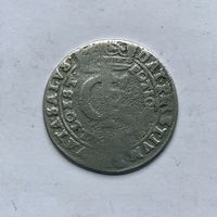 Монета Тымф 1664 год Ян Казимир