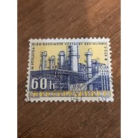Чехословакия 1960. Нефтеперерабатывающий завод. Полная серия