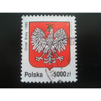 Польша 1992 стандарт гос. герб 1990 г.