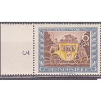 Германия 1943 год Mi 828 MNH! День почтовой марки. Полная серия.\\13