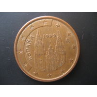 5 евроцентов Испания 1999