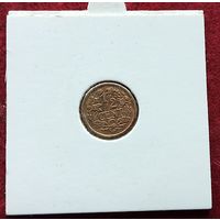 Нидерланды 1/2 цента, 1909-1940