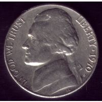 5 центов 1970 год D США