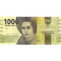Индонезия, 1000 рупий, 2016 г., UNC