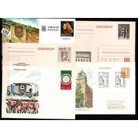 ВЕНГРИЯ, ИСПАНИЯ, НОРВЕГИЯ  5 почтовых карточек АРХИТЕКТУРА