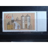 ФРГ 1980 1200 лет г. Оснабрюк, собор и кирха Михель-1,0 евро