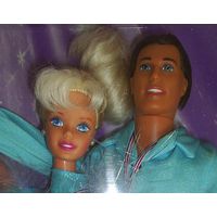 Куклы Барби/Barbie and Ken Olympic Skater фирмы Mattel, 1997 г.