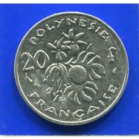 Французская Полинезия 20 франков 1983