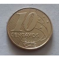 10 сентаво, Бразилия 2008 г.