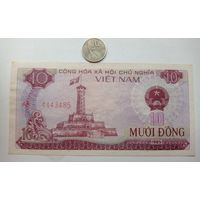 Werty71 Вьетнам 10 донгов 1985 aUNC банкнота