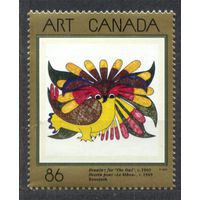 Живопись, искусство. Канада. 1993. Полная серия 1 марка. Чистая
