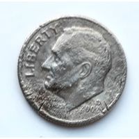 США 10 центов 2002 г. D