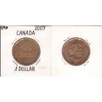 Канада 1 доллар 2007 г.