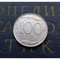 100 лир 1993 Италия #02