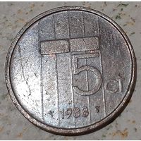 Нидерланды 5 центов, 1988 (9-1-8)
