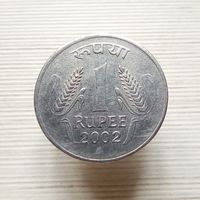 Индия 1 рупия 2002