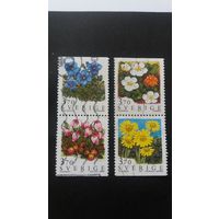 Швеция   1995 4м цветы