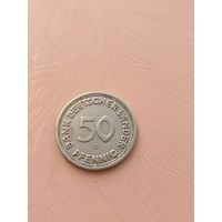 Германия 50 пфенингов 1949г(F)5