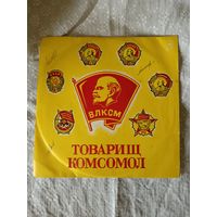 Пластинка ВЛКСМ Товарищ Комсомол