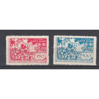Вьетнам. 1958. 2 марки (полная серия). Michel N 79-80 (9,0 е)