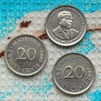 Маврикий 20 центов 2003 года, UNС.