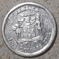 Ямайка 5 долларов, 2014 (9-1-12)