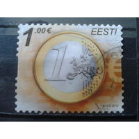 Эстония 2012 Евромонета Михель-2,0 евро гаш