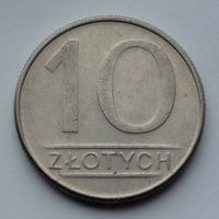 Польша 10 злотых. 1988