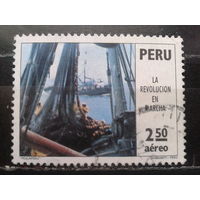Перу, 1973. Рыбацкие лодки