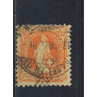 Швейцария 1905 Вып Сидящая Швейцария Стандарт #74D