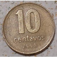 Аргентина 10 сентаво, 1994 (7-3-30)