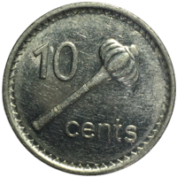 Фиджи 10 центов, 2009