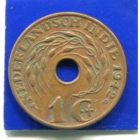 Голландская Индия 1 цент 1942 Р