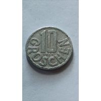 Австрия. 10 грошен 1962 года.