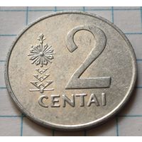 Литва 2 цента, 1991     ( 3-1-1 )
