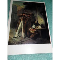 Открытка Песков М.И. (1834-1864). Кавалер. 1861. Пензенская областная картинная галерея имени К.А. Савицкого