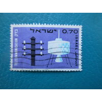 Израиль 1965 г. Мi-342. 100 лет со дня основания МСЭ.