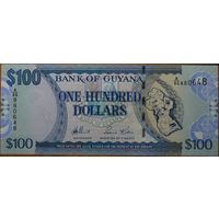 Гайяна 100 долларов 2006г. UNC