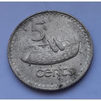 Фиджи 5 центов, 1992 (1-6-86)