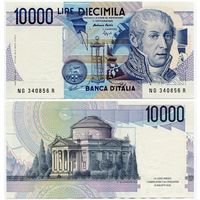 Италия. 10 000 лир (образца 1984 года, P112c, UNC)