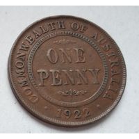 Австралия 1 пенни, 1922 5-3-17