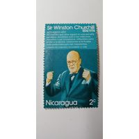Никарагуа 1974. 100-летие со дня рождения Уинстона Черчилля, 1874-1965