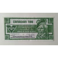 Канада. CANADIAN TIRE. 5 центов.