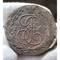 5 копеек 1769 ЕМ без МЦ.Состояние.