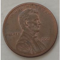 1 цент 2001 США. Возможен обмен