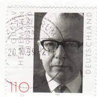Г. Хайнеман  3-й бундеспрезидент 1999 год