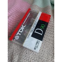 Кассета TDK D90. MADE IN JAPAN.